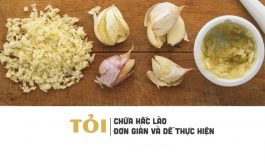 Trị hắc lào bằng tỏi