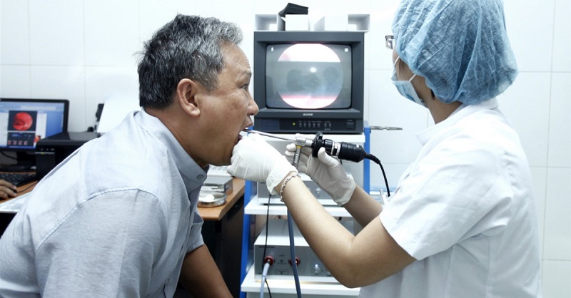 Chẩn đoán bằng phương pháp nội soi tai – mũi – họng thường được thực hiện