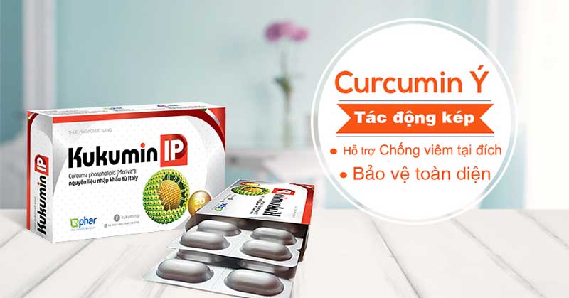 Thuốc Kukumin IP hỗ trợ điều trị chứng đau dạ dày