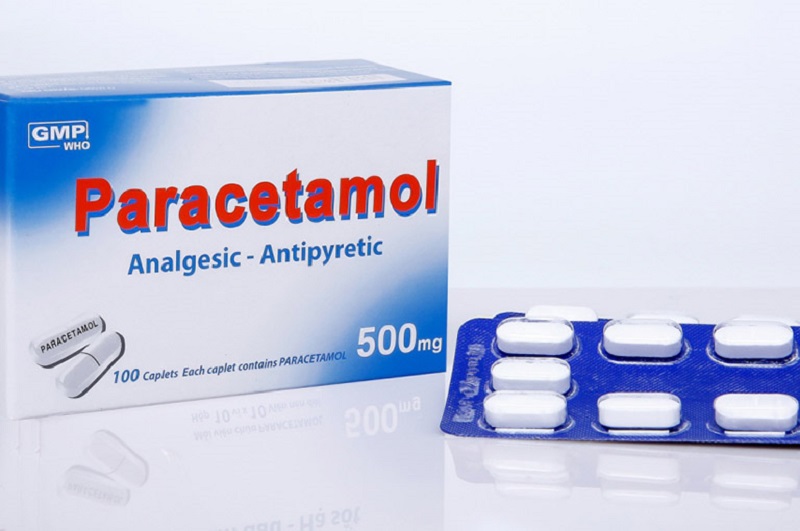 Thuốc giảm đau, hạ sốt paracetamol có tác dụng giảm đau, viêm amidan hiệu quả