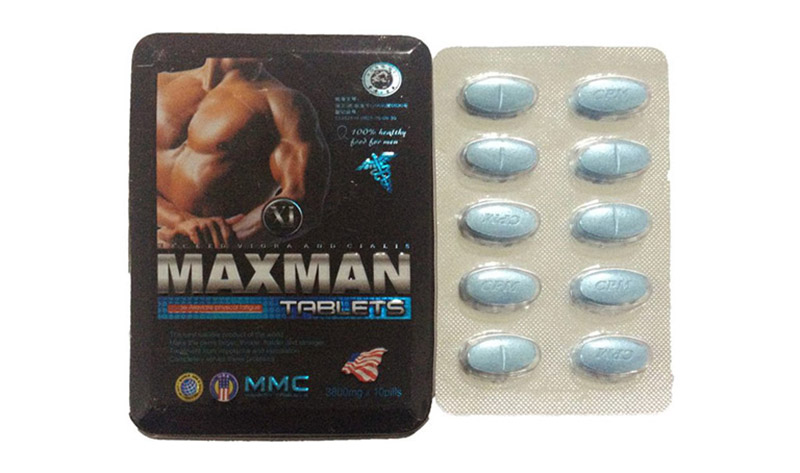 Maxman không dùng thay thế thuốc chữa bệnh