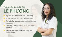 Thầy thuốc ưu tú, BSCKII Lê Phương là một trong những bác sĩ chữa viêm da cơ địa giỏi