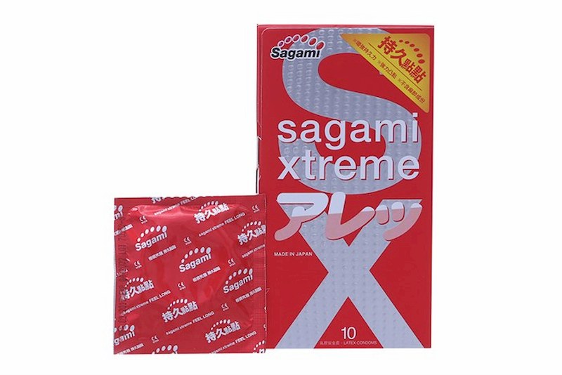 Sản phẩm bao cao su chống xuất tinh sớm Nhật Bản được ưa chuộng hiện nay - Sagami Xtreme Feel Long