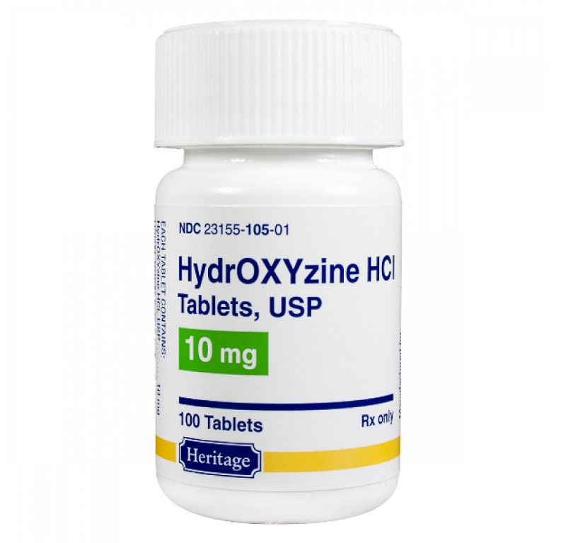 Thuốc kháng Histamin thế hệ 1 - Hydroxyzine
