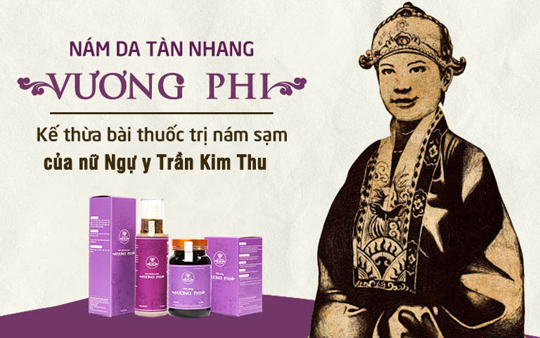 Vương Phi là sản phẩm độc quyền của Trung tâm Da liễu Đông y Việt Nam
