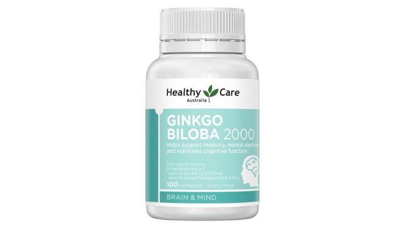 Viên uống Ginkgo Biloba Healthy Care