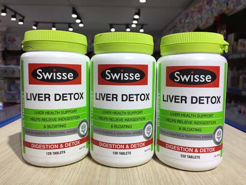 Swisse Ultiboost Liver Detox 120 viên
