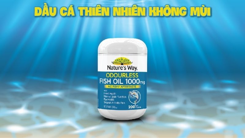 Nature's Way Fish Oil 1000mg 200 capsules