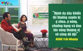 NS Trần Nhượng chia sẻ tại chương trình Vì sức khỏe người Việt của VTV2