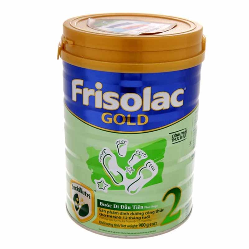 Sữa bột Frisolac Gold 2 giúp bé tăng cân sau thời gian ngắn