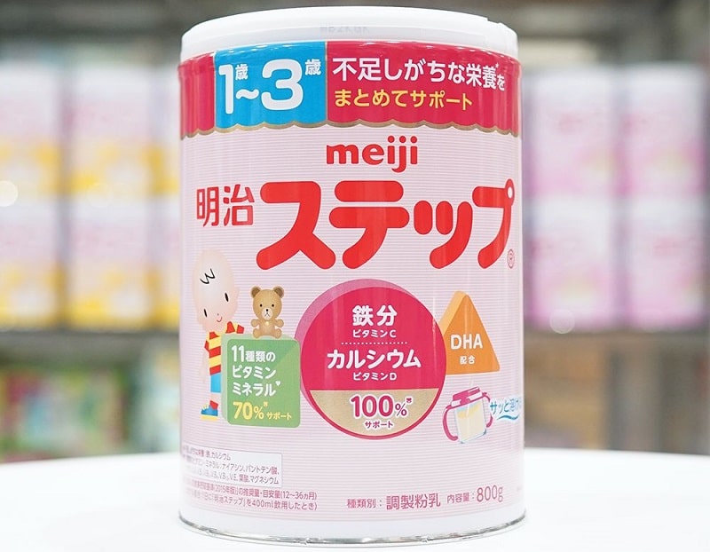 Sữa tăng chiều cao Meiji có nguồn gốc từ Nhật Bản, được khuyến cáo sử dụng cho nhũ nhi