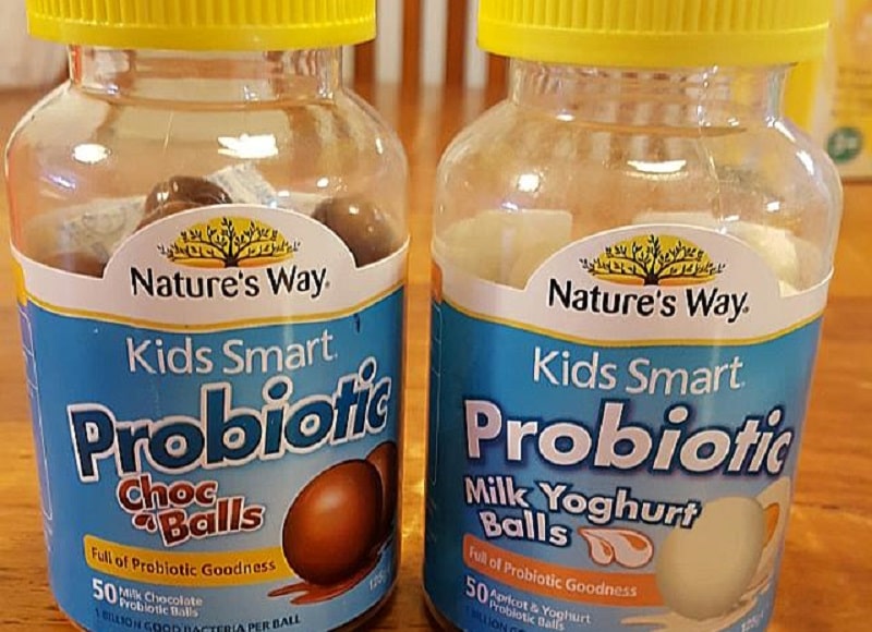 Sản phẩm Nature's Way Kids Smart Probiotic Choc Ball thuộc nhóm probiotic