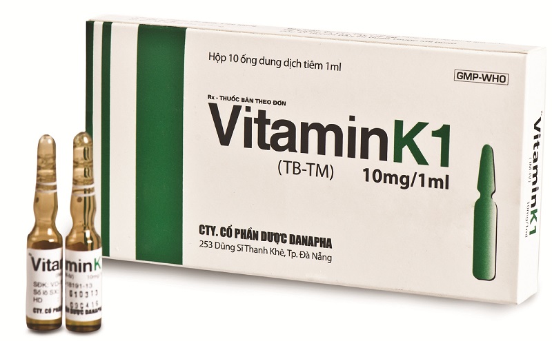 Bệnh nhân gặp các vấn đề về đường tiêu hóa có thể được chỉ định tiêm vitamin K1.