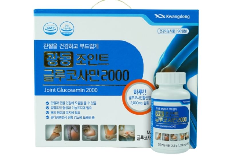 Viên uống bổ xương khớp Glucosamine Kwangdong có nguồn gốc từ Hàn Quốc