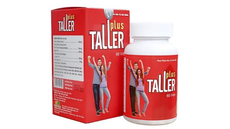 Taller Plus hỗ trợ phát triển chiều cao