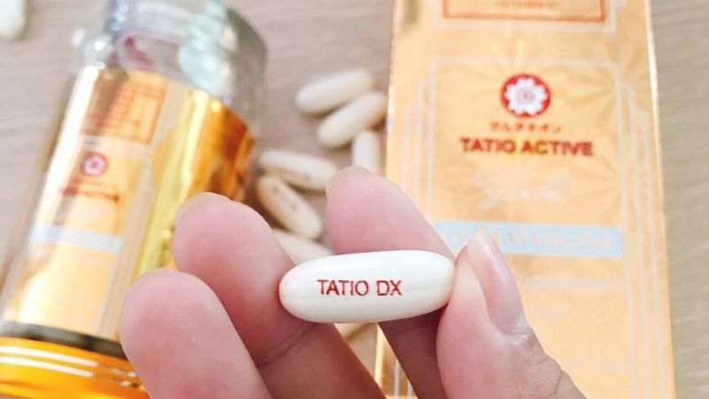 Tatio Active DX Gold Glutathione làm đẹp da từ sâu bên trong