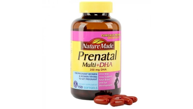 Người dùng có thể tham khảo Prenatal Multi + DHA Nature Made