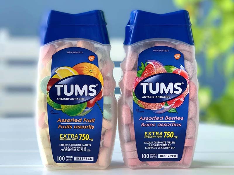 Kẹo ngậm hỗ trợ hệ tiêu hóa Tums