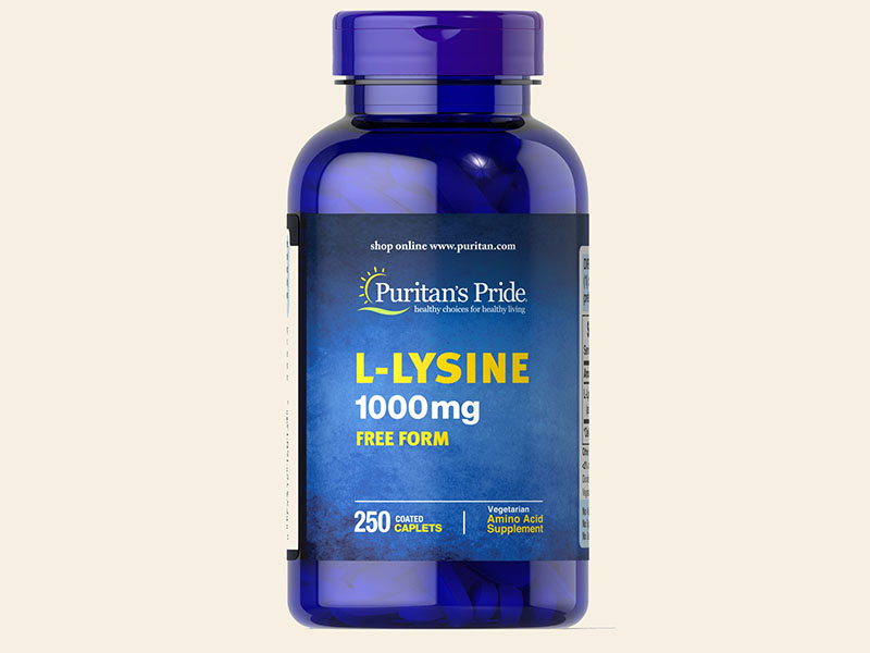 Viên uống hỗ trợ tiêu hóa L-Lysine Puritan’s Pride